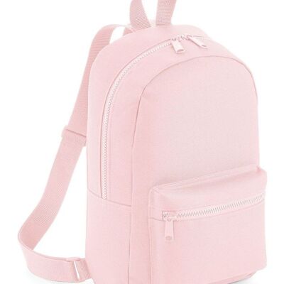 Mini pink fashion backpack - stars