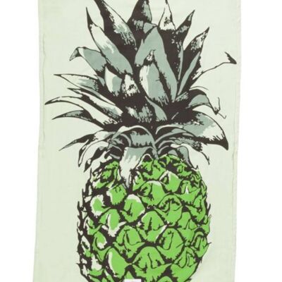 Mycha Ibiza – strandlaken – strandhanddoek – kikoy – ananas – groen – 100% katoen