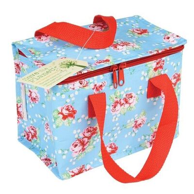 Personalised floral lunch bag
