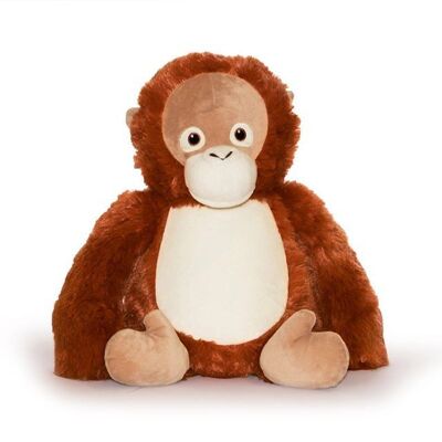 Personalised orangutan cubbie teddy