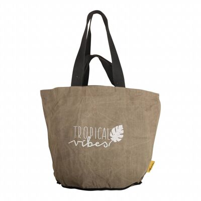 Mycha Ibiza - tas - Espart Vibes 4000 - handtas met rits – Canvas Tas