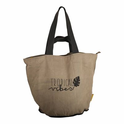 Mycha Ibiza - tas - Espart Vibes 4001 - handtas met rits – Canvas Tas