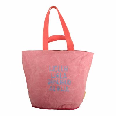 Mycha Ibiza - tas - Espart Hello 4011 - handtas met rits – Canvas Tas