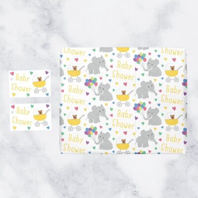Baby' Mum to Be Party Gift Wrapping Paper