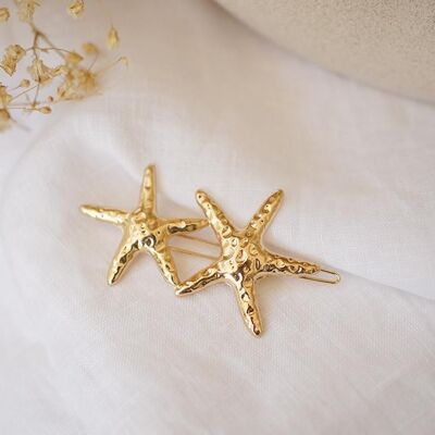 Felipa Gold Starfish Hair Clip