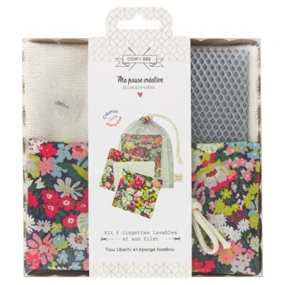 Washable wipes to sew in Liberty
