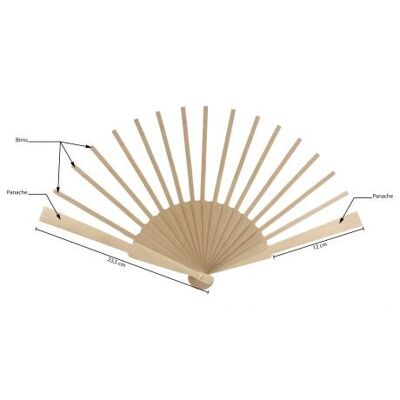 Wooden fan frame + instructions