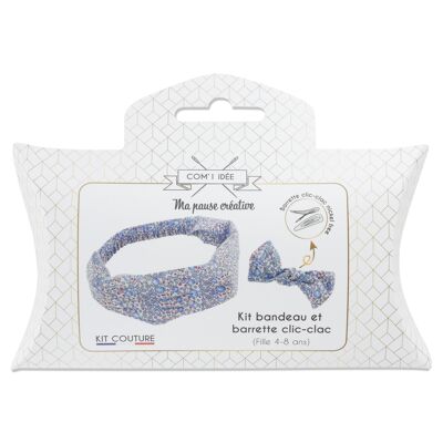 Kit bandeau et barrette fille - Eloise