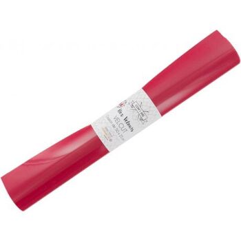 Feuille de flex 50 x 25cm | Velours rouge 2