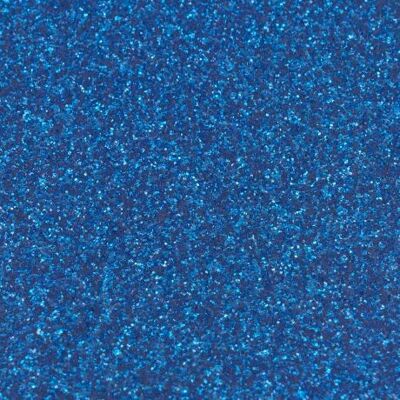 Feuille de flex 50 x 25cm | Glitter Bleu