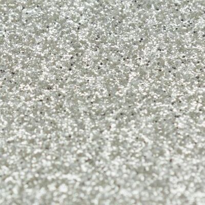 Feuille de flex 50 x 25cm | Glitter Argent