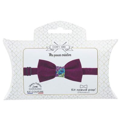 Velvet Bow Tie Kit | Bordeaux