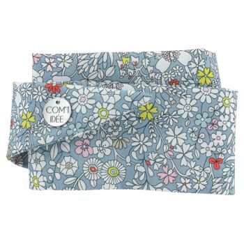 Kit Headband et Ruban | Velours & Liberty | Gris 4