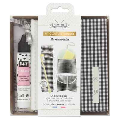 Nomaden-Kit | Schwarzer Gingham