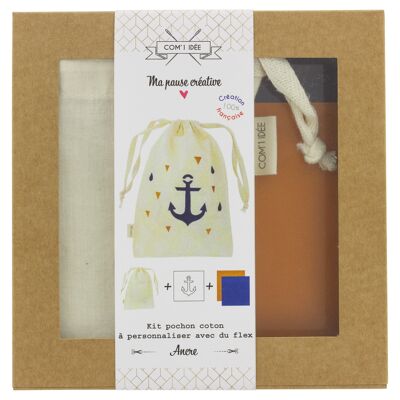 "Anchor" personalized pouch kit