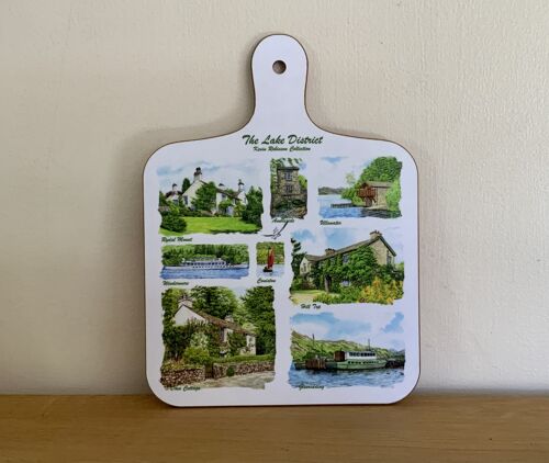 Mini Cutting board, multi image The Lake District
