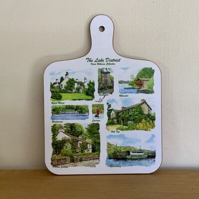 Mini Cutting board, multi image The Lake District