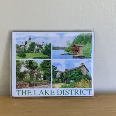 COASTER, 4 VIEWS OF THE LAKE DISTRICT