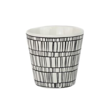 Mug en céramique blanche, tasse à café moderne 200ml 2