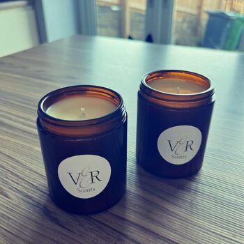 1 bougie de marque V&R Scents 2