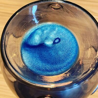 9 Shimmering Wax Melts - Magic Blue