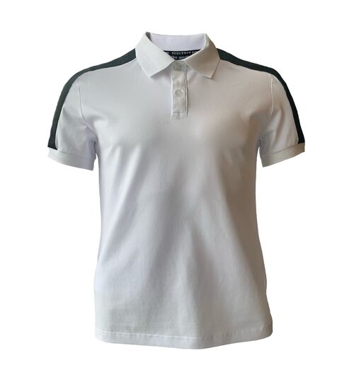 Stretch Polo Shirt - WHITE