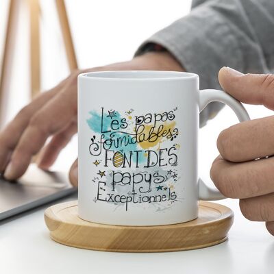 Mug Great dads make great grandpas - dad gift, father's day