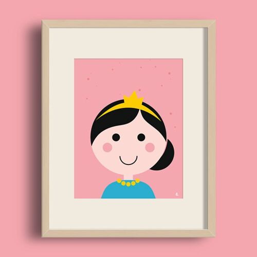 A4 Poster - Prinses STUDIO URF&OGEL