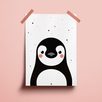 Affiche A4 - Pingouin STUDIO URF&OGEL 3