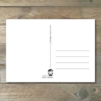 Postal – ¡Feliz cumpleaños amigo! ESTUDIO URF&OGEL