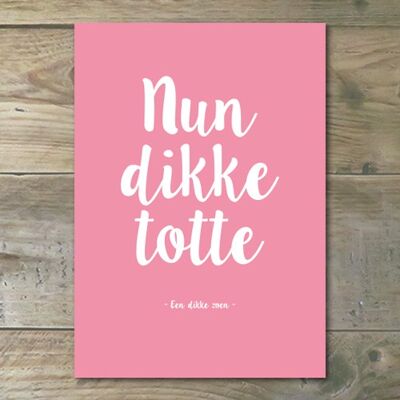 Postcard – Nun Dikke totte STUDIO URF&OGEL