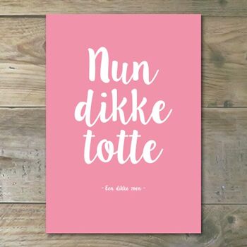 Carte postale – Nonne Dikke totte STUDIO URF&OGEL 1