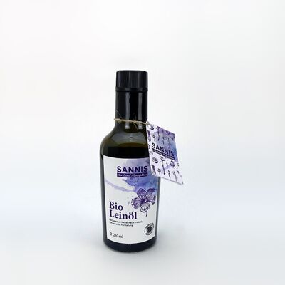 SANNIS Bio-Leinöl "extra nativ" - 250ml Flasche