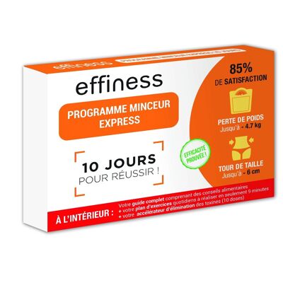 PROGRAMME MINCEUR EXPRESS 10 JOURS EFFINESS