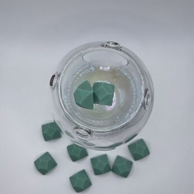 La cera di eucalipto e menta piperita si scioglie