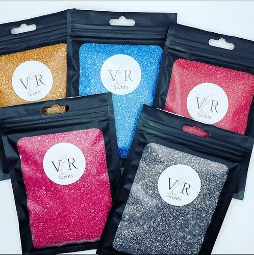 Shimmering Scented Crystals - Silver