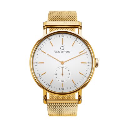 Ryolit White Deluxe Gold 36mm  - R3621-MG18