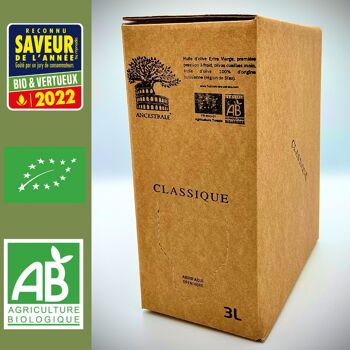 Huile d'olive "CLASSIQUE" BiB 3 litres 2