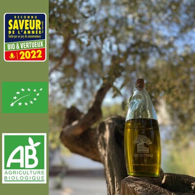 Coffret 1 Huile d'olive Grande Réserve, 1 Pot Olives Nature et 1