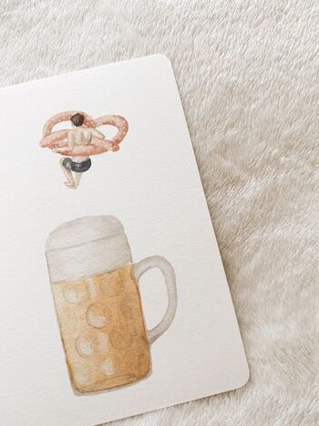 Saut de bière de carte postale 4