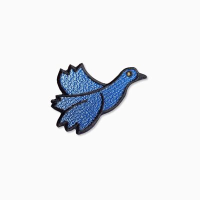 Blue Bird Brooch