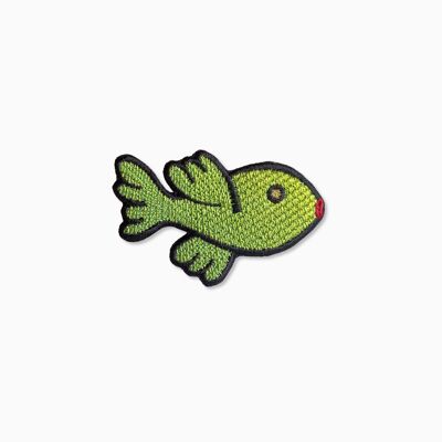 Green Fish Brooch