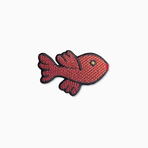 Broche Poisson Rouge