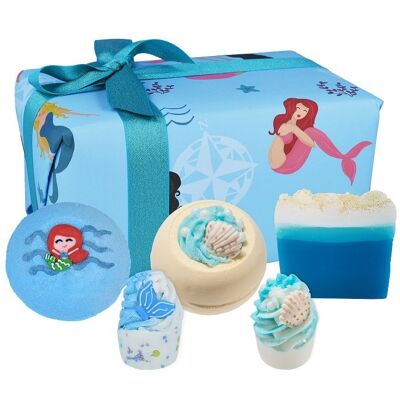 BS021 Part Time Mermaid Gift Pack ( Bruisbal, Glycerine Zeep, Bad Boter  )