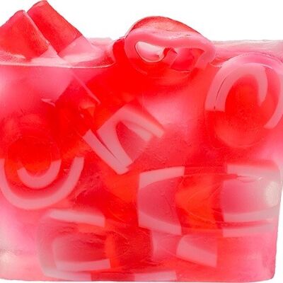 B531 Candy Cane Mountain Sliced Soap