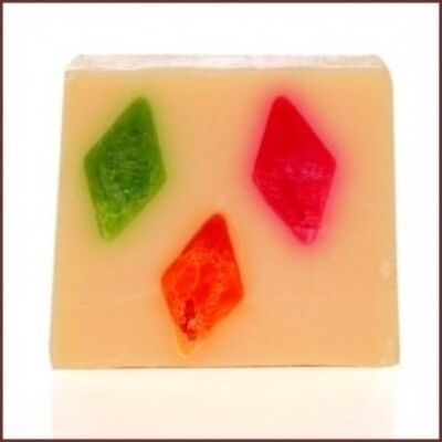B545 Fruit Diamond Sliced Soap