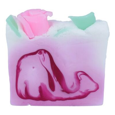 B554 Kiss From a Rose Soap Sliced