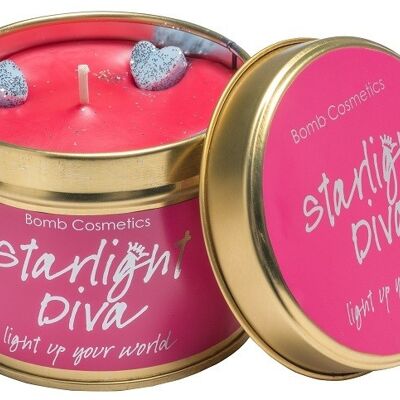 B424 Starlight Diva Tinned Candle