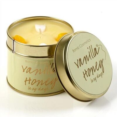 B425 Vanilla Honey Tinned Candle