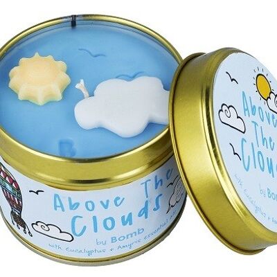 B436 Above The Clouds Tinned Candle